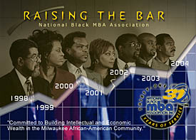 Milwaukee Black MBA Postcard